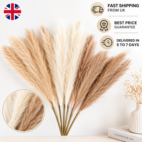 6pcs artificial pampas grass - artificial,