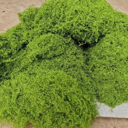 Green fake moss - green, diy