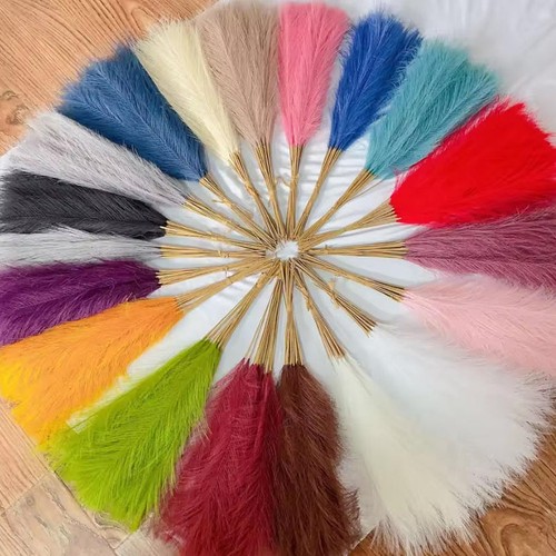 10pcs artificial pampas grass - 10pcs,