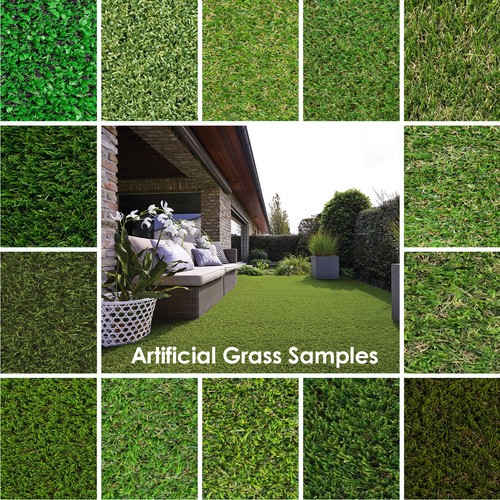 Artificial grass samples 4m - 2m,