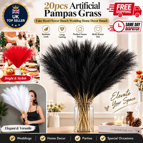 20pcs artificial pampas - 20pcs, grass